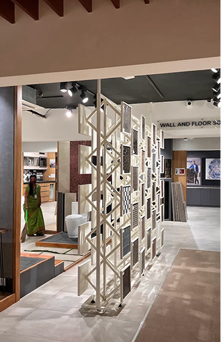 Tiles display collection